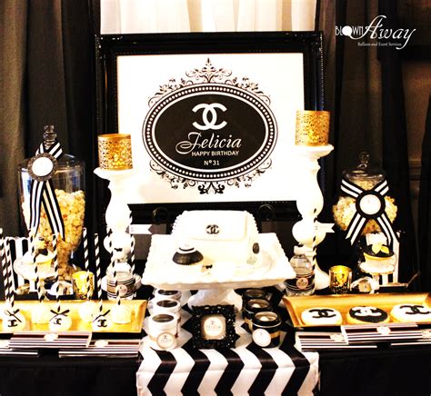 coco chanel party props|Coco Chanel Party Decorations .